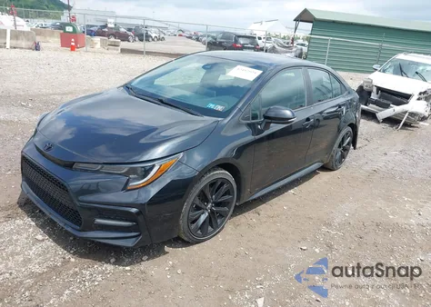 2020 Toyota Corolla Se/Se Nightshade Edition from USA, damaged, VIN 5YFS4RCE0LP033826